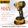DEWALT DCF887 Electric drill tools Impact driver 20V cordless drill Electric screwdriver Brushless motor Power tool Wireless